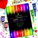 GLOW Party INVITATION - Personalized Printable Download
