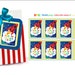 SPACE ROCKET Favor TAGS ~ Printable Instant Download