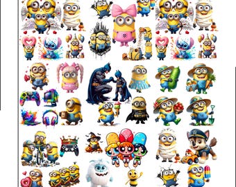 30+ Minions svg, Minions bundle, Minions clipart, Minions png, Kevin svg, Stuart svg, Gru svg, Minions layered Minion Tumblers Bundle