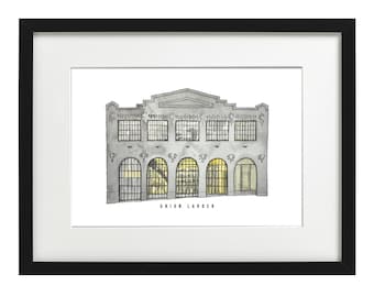 Union Larder San Francisco Watercolor Art Print