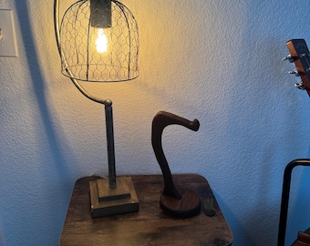 Handcrafted Walnut Headphone Stand (Solid Wood)