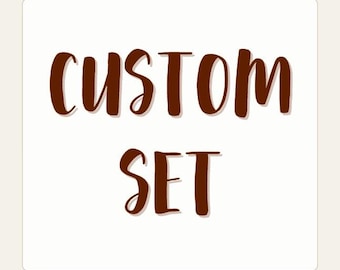 SET DE UÑAS PERSONALIZADAS