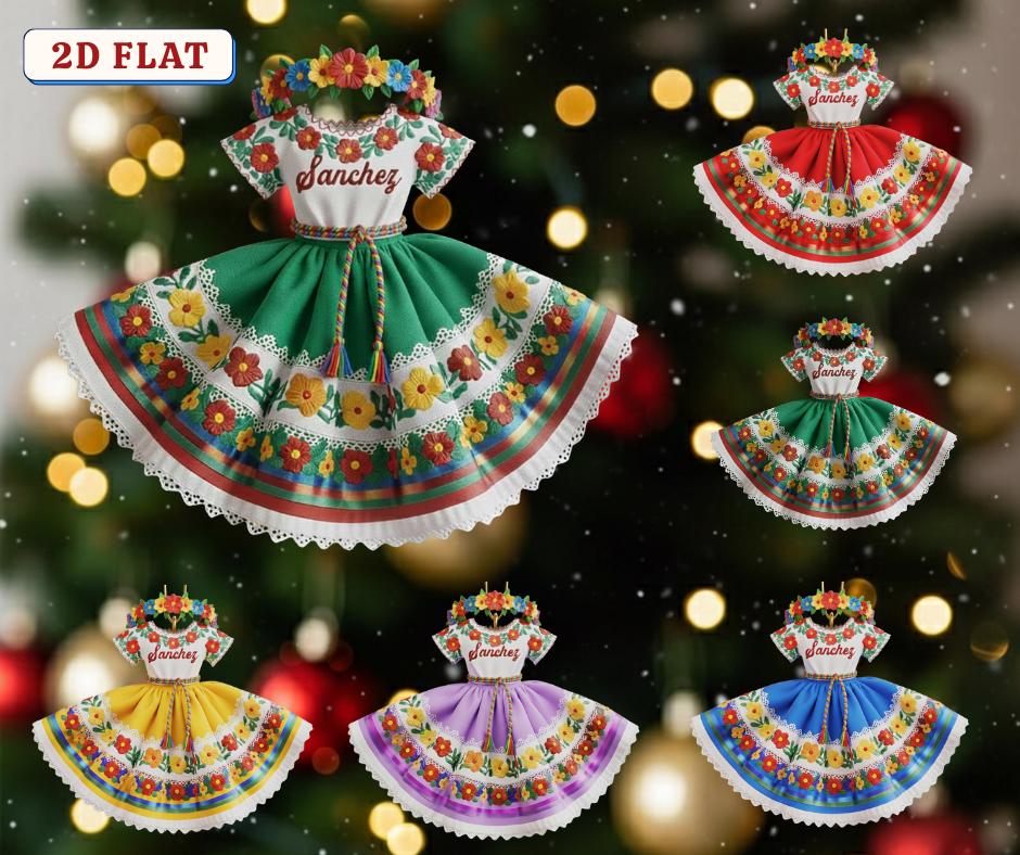 Mexican Christmas Dresses - Etsy