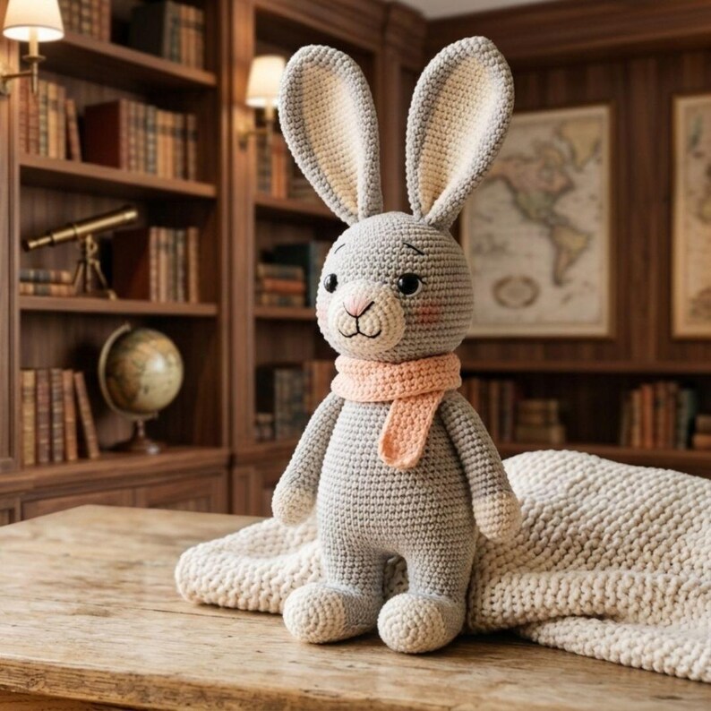 Alice the Flemish Giant Rabbit Crochet Pattern – Amigurumi Bunny PDF - Etsy