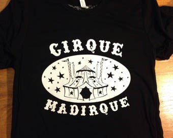 CIRQUE MADIRQUE CREW tee shirt canvas 3001