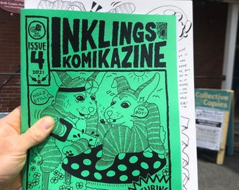 NEW INKLINGS Komikazine “LUCK & Superstition” issue #4 - 20 artists!