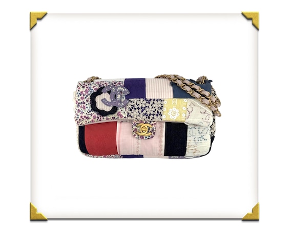 VERY RARE Chanel 2006 Limited Edition Patchwork Small Classic Flap