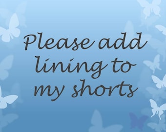 Add Lining to Your Shorts or Diaper Cover