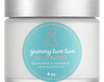 Yummy Tum Tum Belly Butter for Pregnancy Stretch Marks Prevention