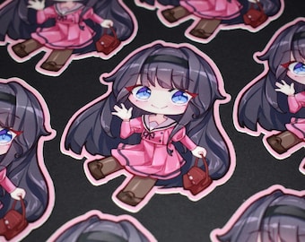 Kaoruko Waguri | The Fragrant Flower Blooms With Dignity | Matte Vinyl Sticker