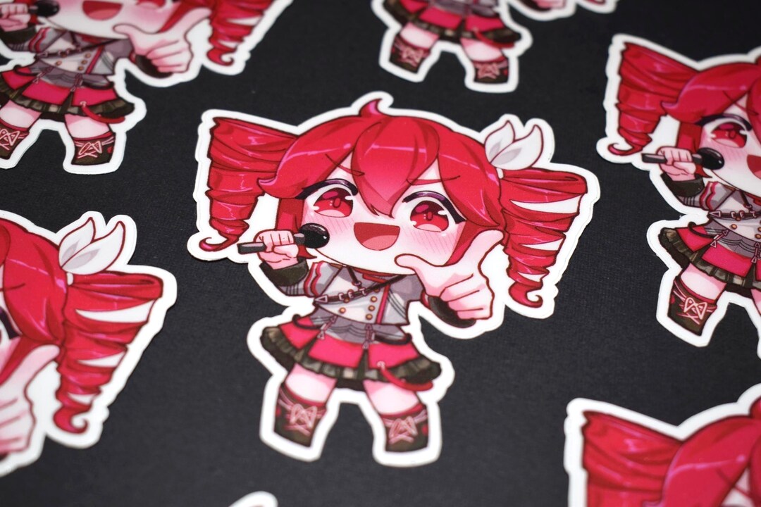Kasane Teto Sticker [vocaloid] - Etsy