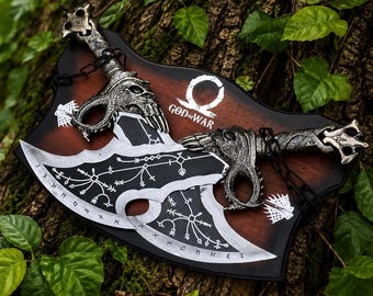 God of War Kratos Blades of Chaos Replica Stainless Steel Cosplay Prop
