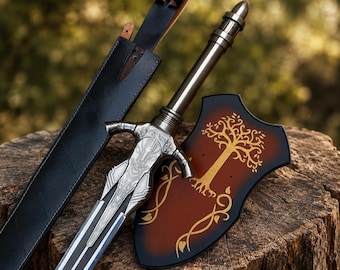 Personalized Dark Souls Artorias Sword | Full Metal Replica | Carbon Steel Blade + Sheath