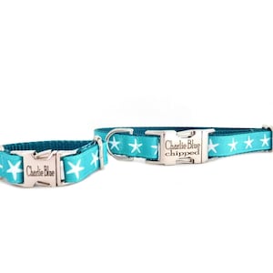 Nautical Starfish Dog Collar