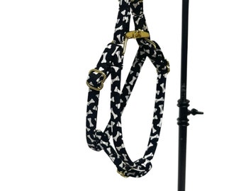 Pick your Print Step-in Dog Harness. Handmade in USA. Custom Sizing Made to Order