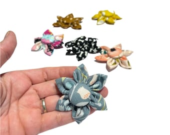 Fabric Flower ADD-On - Pick your Print - Collar Not included