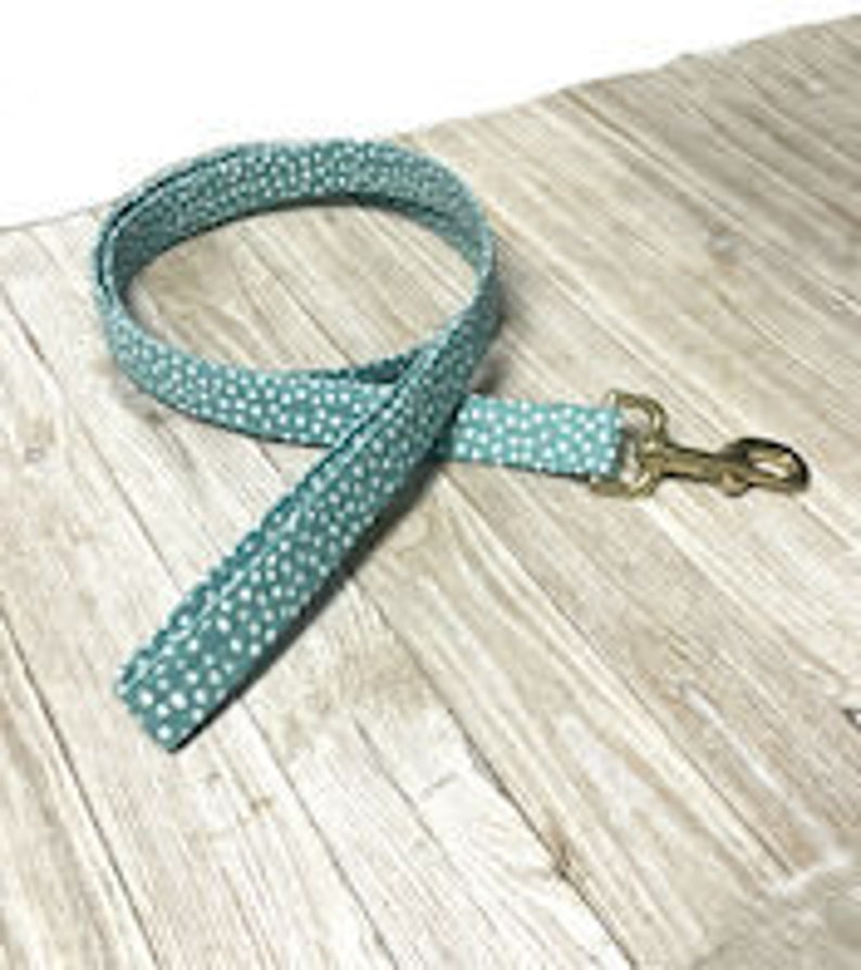 Fabric Dog Leash Pick Your Print 100 Cotton Fabric Etsy