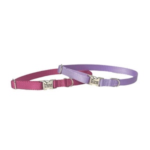 3/8 Dainty Dog Collar Pick your Color over 22 colors xxs size available image 5