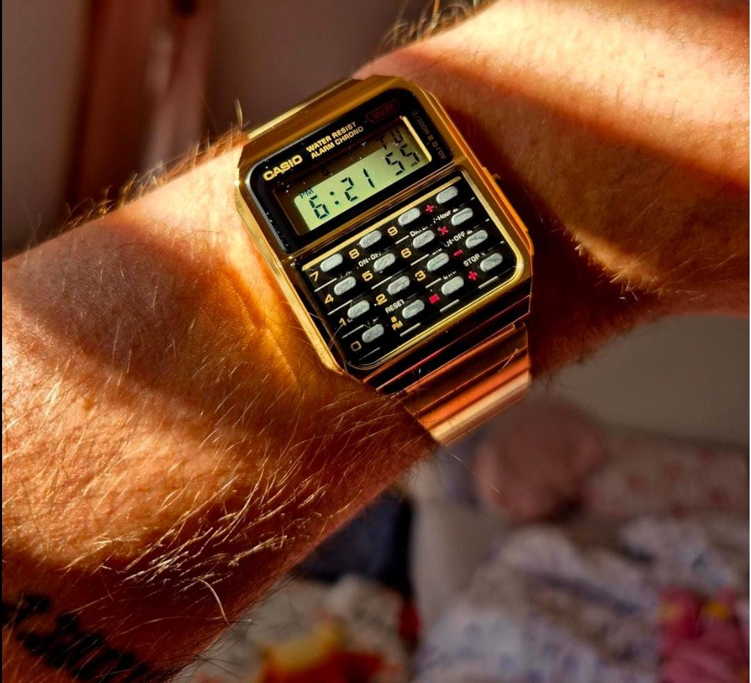 Casio 80s Watch - Etsy