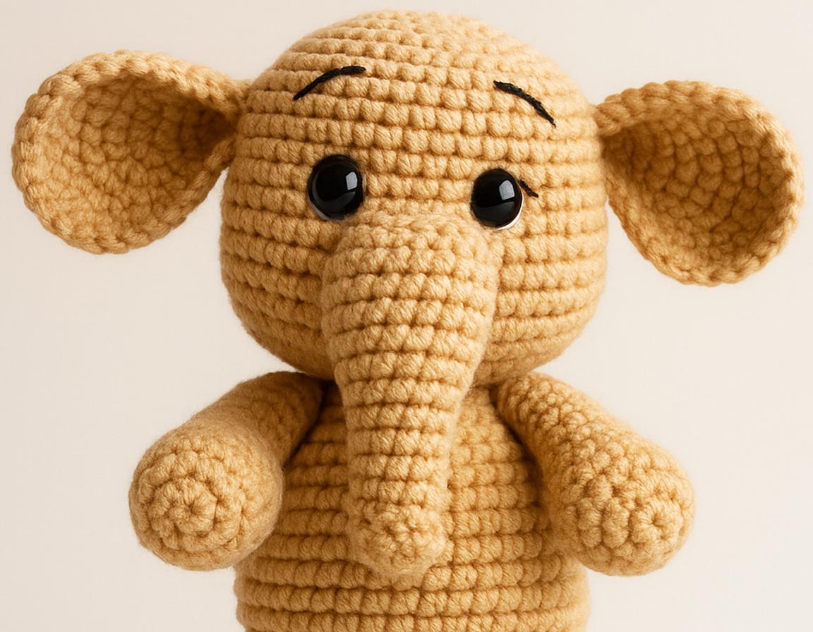 Amigurumi Elephant Crochet Pattern | DIY Plush Toy (PDF Download) - Etsy