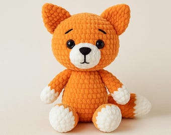 Amigurumi Fuchs Häkelanleitung | Plüschtier Anleitung (PDF)