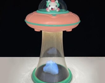 AERSKY Aerogel Display - Space Lovers Gift  Steam Education Toy Futuristic UFO LED Light