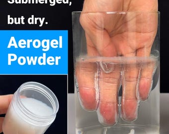 Aerogel Powder – Superhydrophobic, Water Repellent, Lightweight Nano Material (STEM)