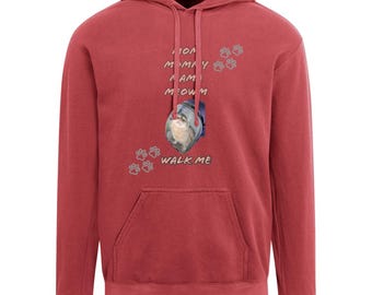 BackpAtticus Garment-Dyed Adult Hoodie