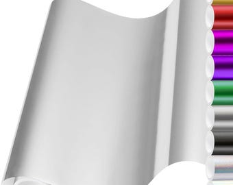 Silver Metallic Wrapping Paper Metal Wrapping Paper Roll for Gift Wrapping Solid Color Paper for Christmas Birthday,Wedding,Baby Shower