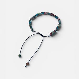 Multi color pull string Handmade.womens Bracelet.