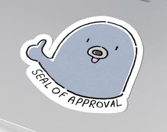 Seal Thumbs Up Sticker | Funny Vinyl Decal