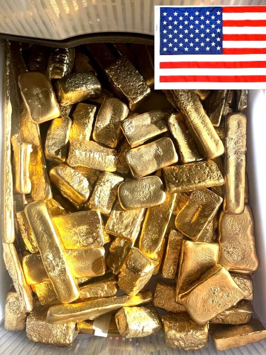 350g/3gold Bars Recovery Material for Projects, Jewelry Crafting ...