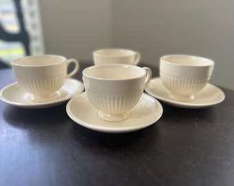 Wedgwood Edme Mocha / Espresso Cups, Creamer, Sugar Pot. - Etsy