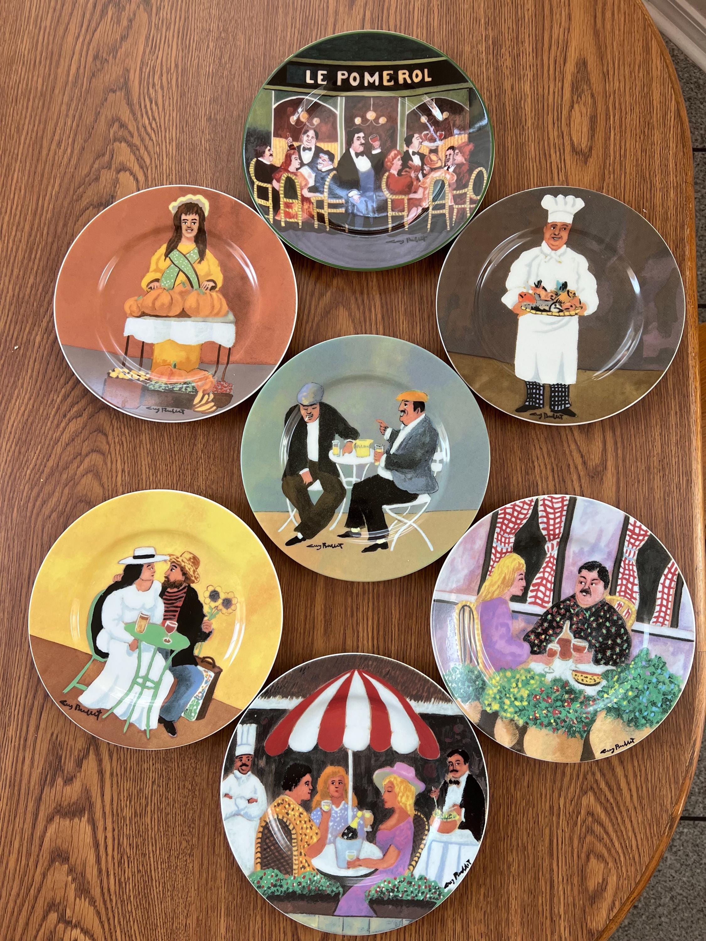 French bistro plates - Etsy 日本