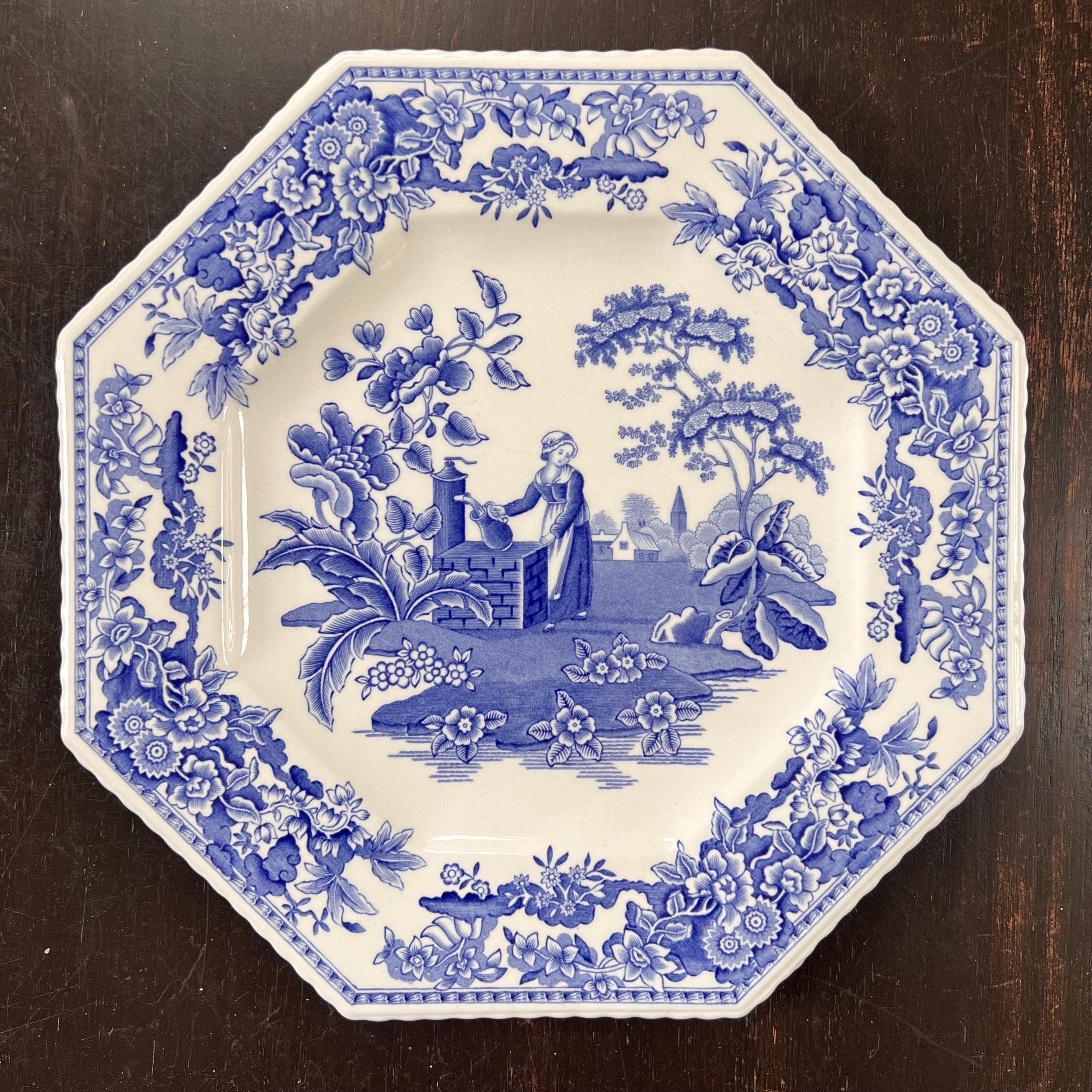 Spode blue room collection plates - Etsy 日本