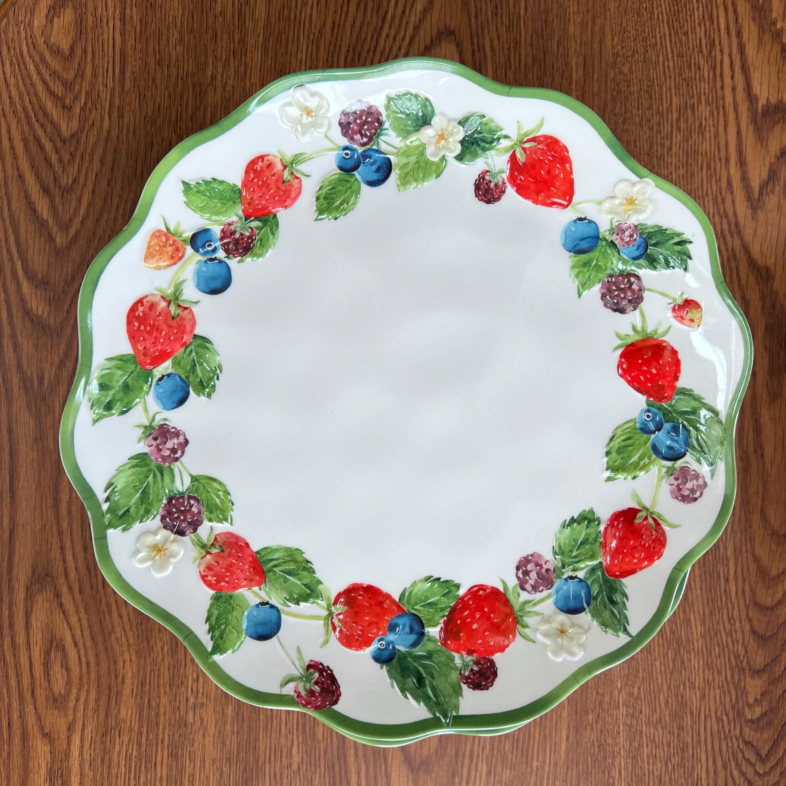 Strawberry dinnerware - Etsy 日本