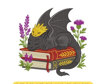 Fourth Wing Embroidery Design File – Fantasy Book Lover Gift for Swaetshirt (Digital Download)