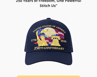 Design de bordado para o 250º aniversário dos EUA – Águia patriótica, Estátua da Liberdade, Bandeira (arquivo DST, JEF)