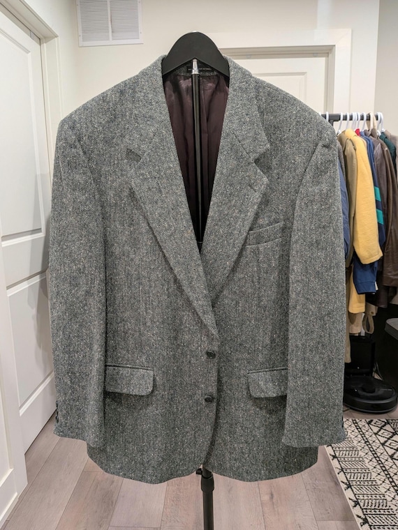 Magee, Vintage Moores The Real Magee Donegal Tweed Wool Blazer 44R