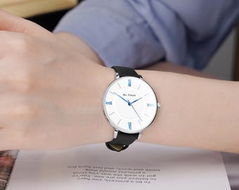 Ms.Vinnie Womens Watches Simplicity  | Minimalist Wrist Watch (Leather Band)