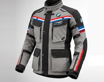 Chaqueta de motociclismo BMW Motorrad Rallye para hombre, chaqueta textil de aventura para todas las estaciones