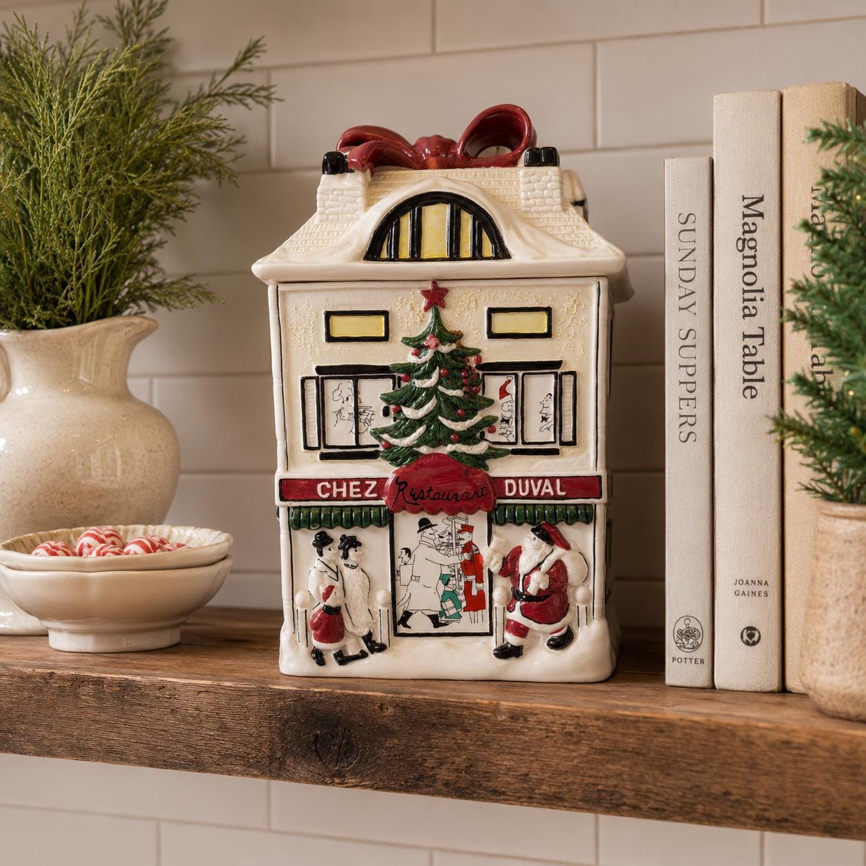 【訳あり】オールドノリタケ　クッキージャー Noritake Cookie Jar - Etsy