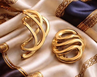 Vintage Costume Brooch - Rhinestone, Pearl, Enamel Pin - Assorted Styles