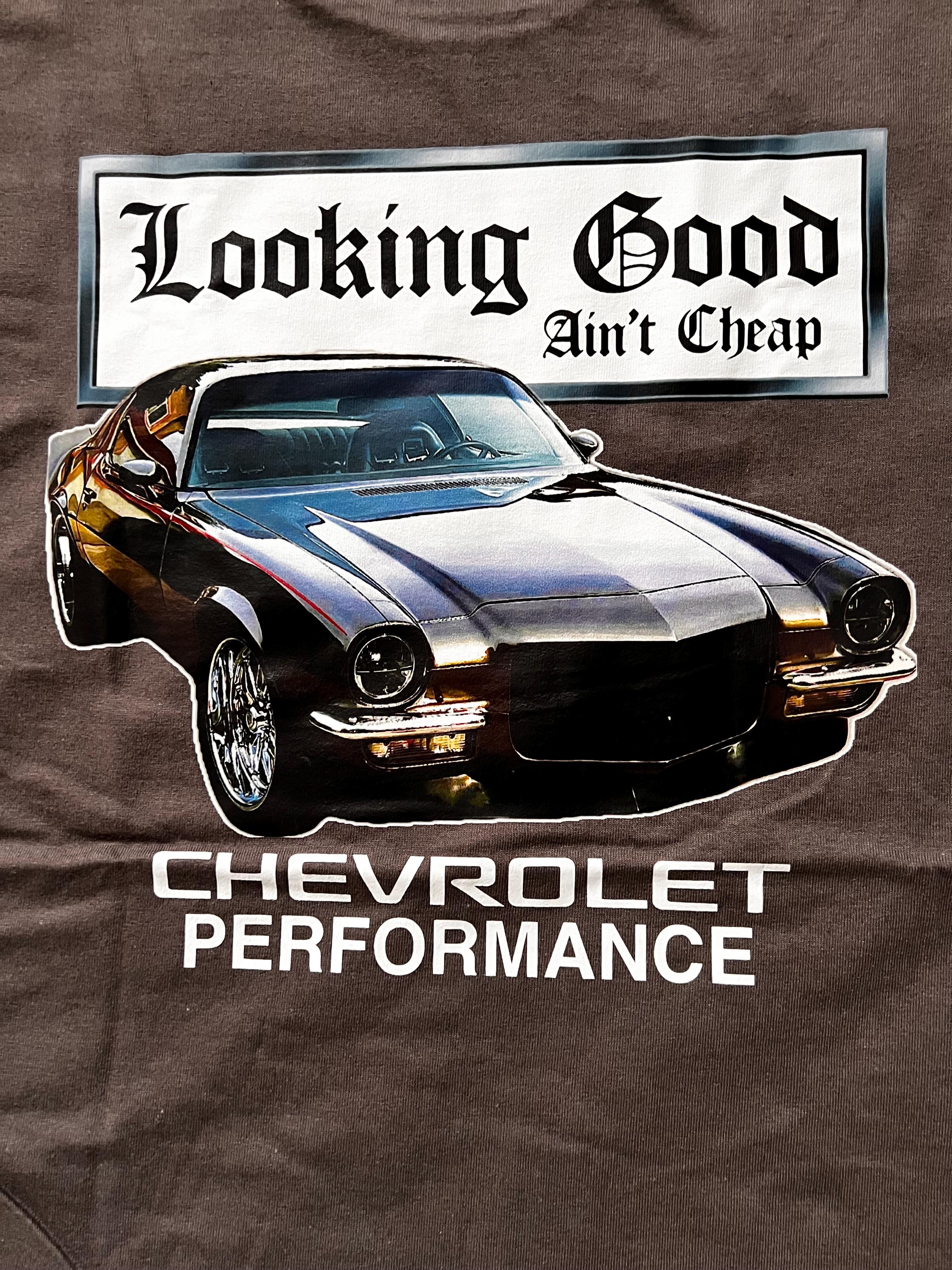 thumbnail image 2 of 1970-1973 Camaro T-Shirt – Chevy SS, RS, Z28 – Black, Gildan Cotton Blend, Sizes Small To 4XL 2 of 3