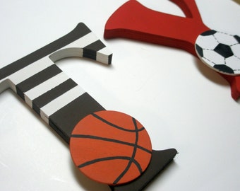 Junior Varsity custom hand painted wooden wall letters