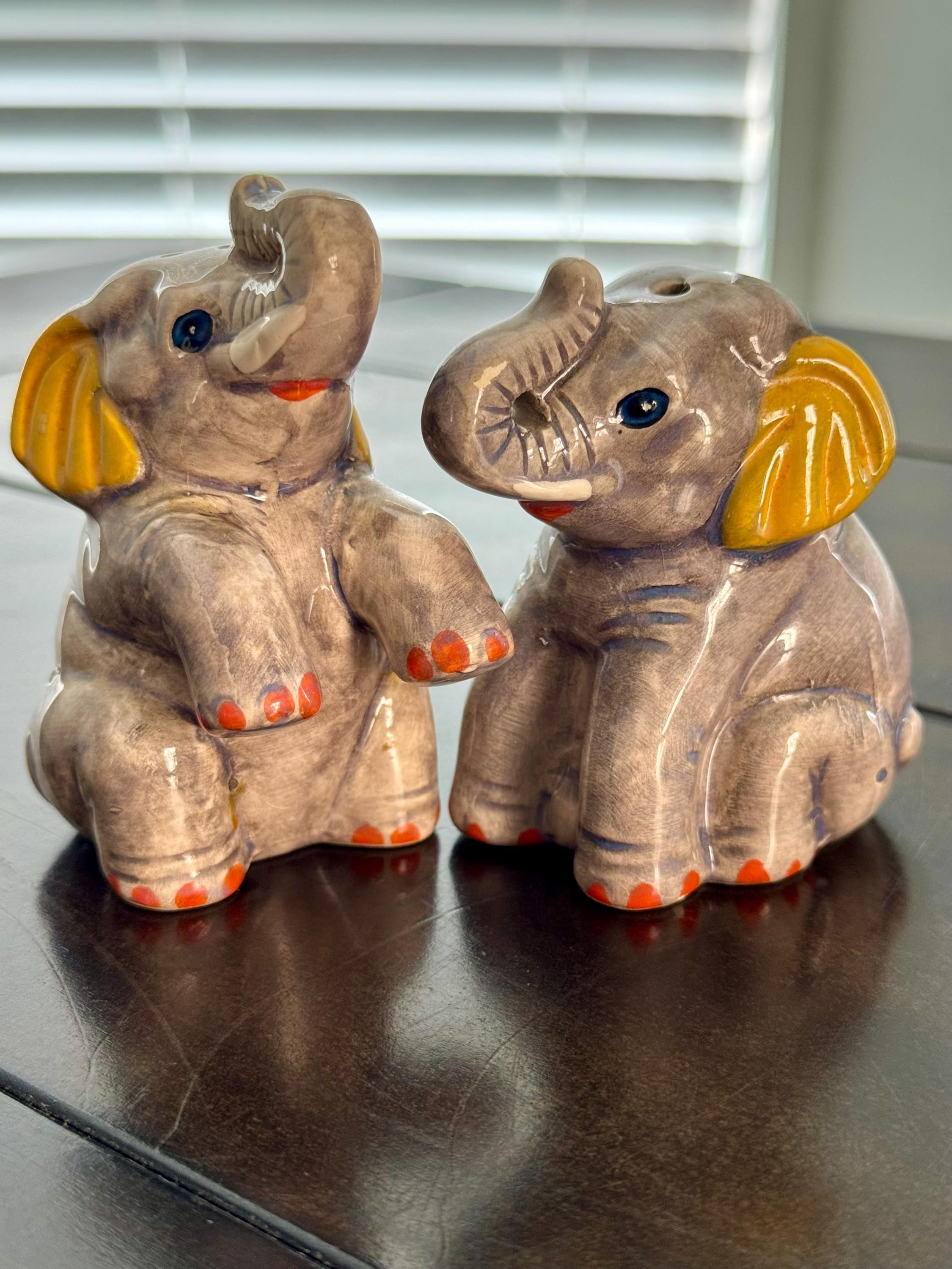 1950s Ceramic Elephant Japan - Etsy