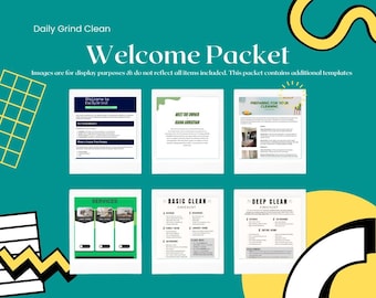 Pro Cleaner Welcome Packet