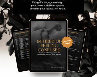 3-Day Prayer and Fasting Guide, Clarity and Direction (Digital Download)