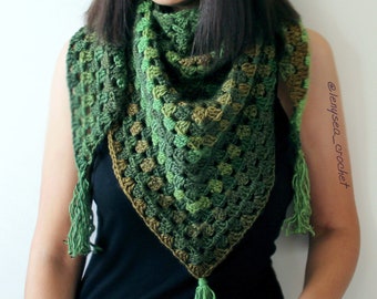 Triangle Scarf Shawl Pattern