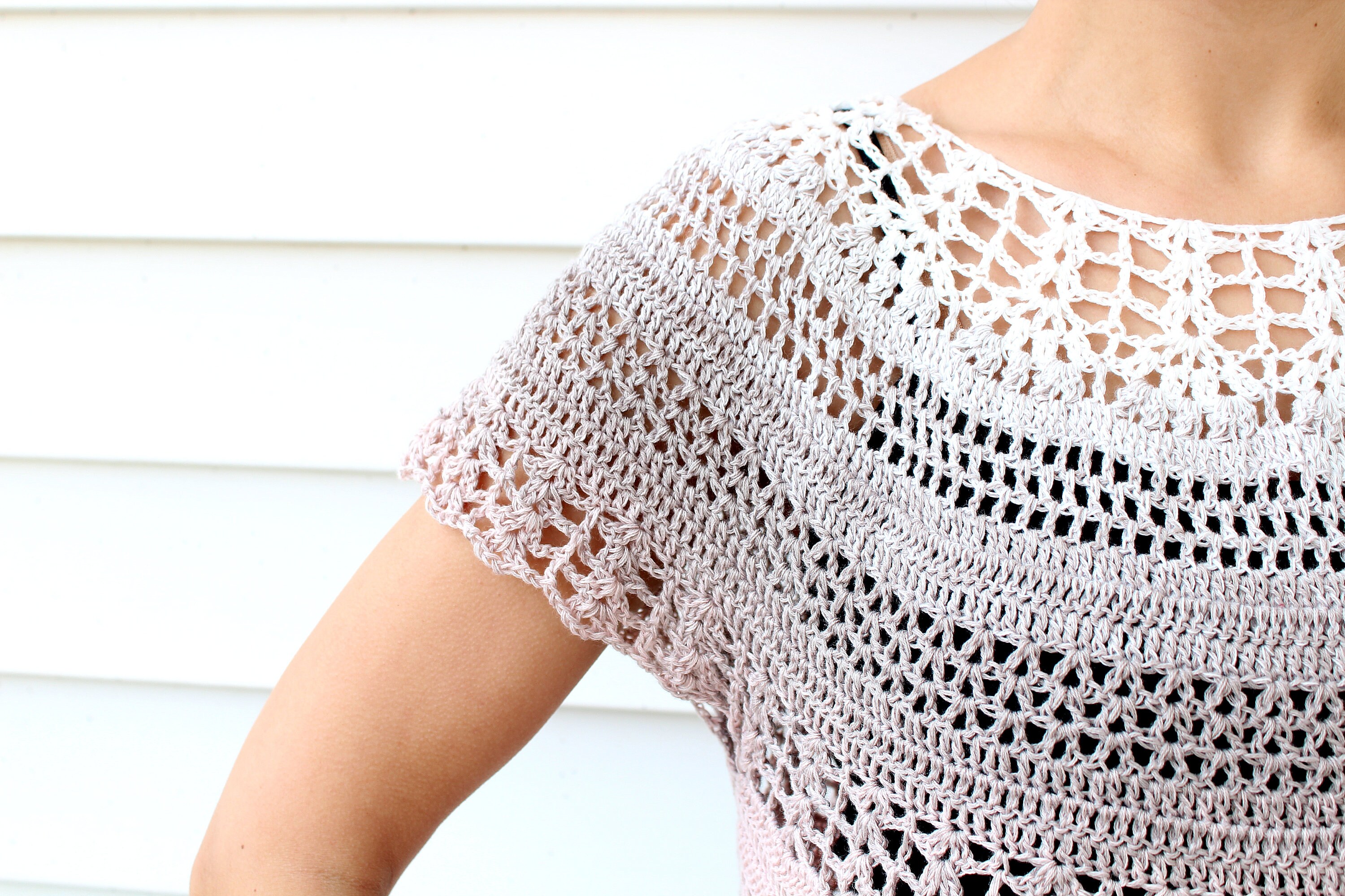 Arlene Crochet Top